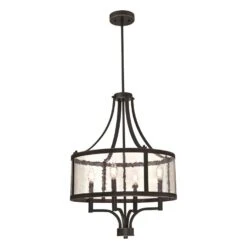 Westinghouse Belle View Oil Rubbed Bronze Brown 4 Lights Chandelier