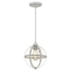 Westinghouse Stella Mira Antique Ash Silver 1 Lights Mini Pendant Light