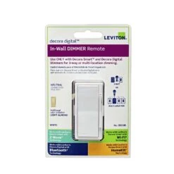 Leviton Decora Digital White Toggle Smart-Enabled Dimmer Switch 1 Pk