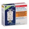 Leviton Smartlock Pro 20 Amps 125 V Duplex White GFCI Outlet 5-20R 3 Pk
