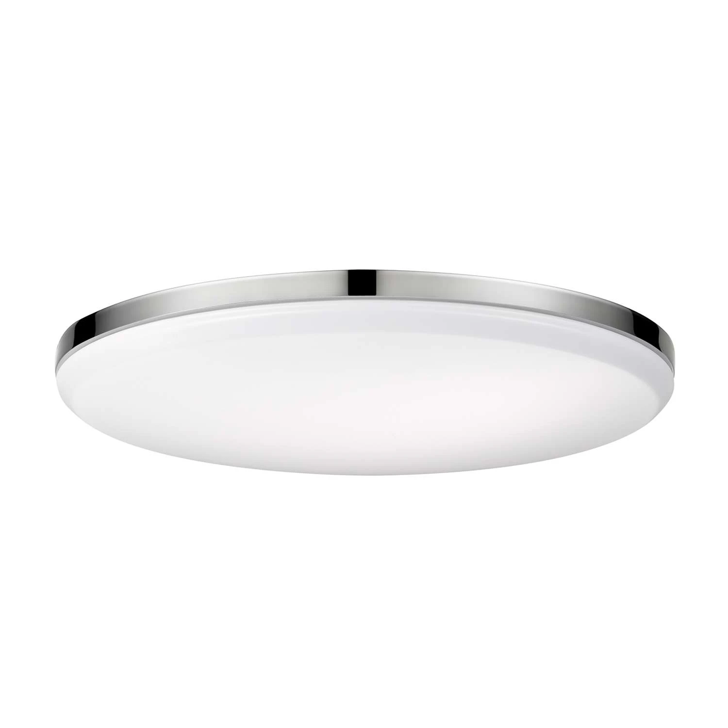 Globe Electric Ellington 2 In. H X 14 In. W X 14 In. L Chrome Ceiling Light
