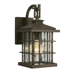 Design House Townsend Bronze Incandescent Outdoor Wall Fixture