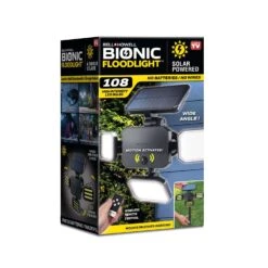 Bell & Howell Bionic Solar Powered 5 W LED Floodlight 1 Pk