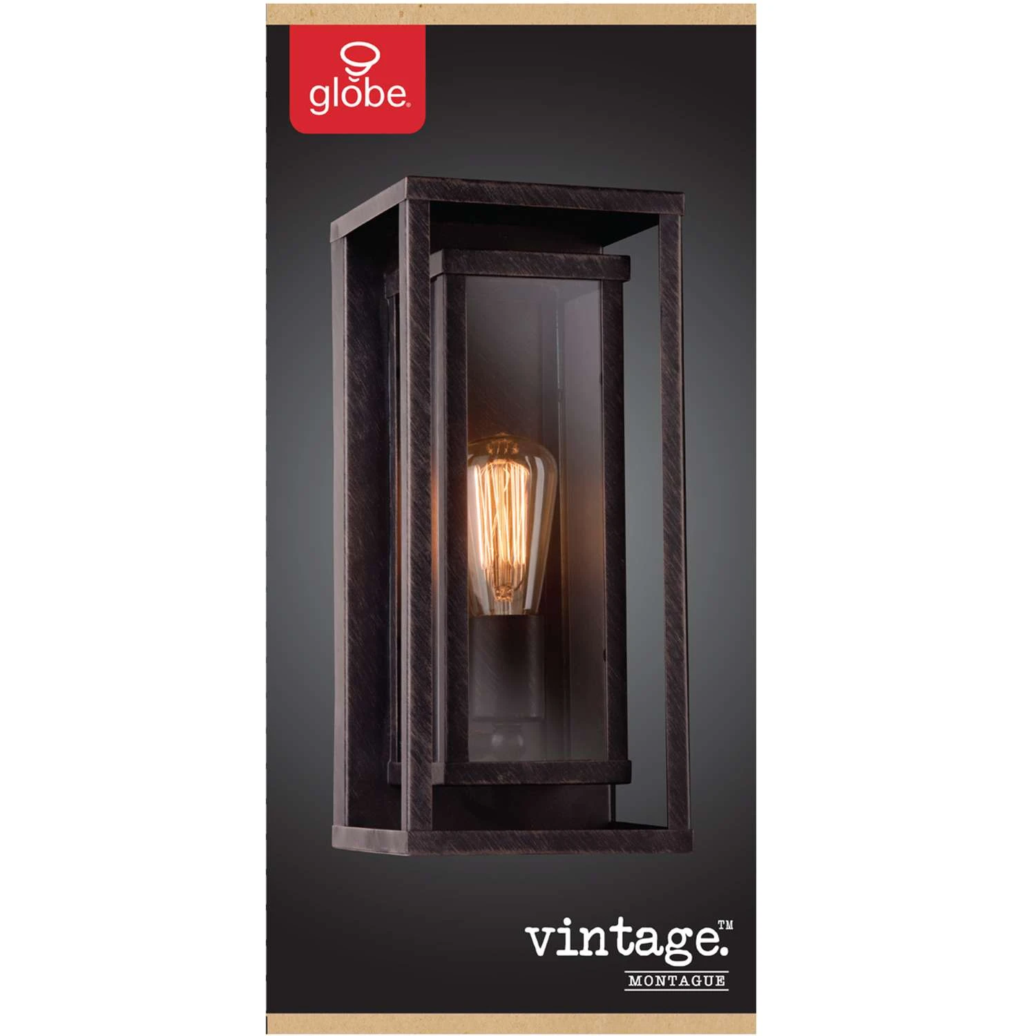 Globe Electric Montague 1-Light Vintage Wall Sconce