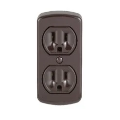 Leviton 15 Amps 125 V Duplex Brown Outlet 5-15R 1 Pk