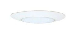 Halo Matte White 6 In. W Incandescent Shower Lens/Trim