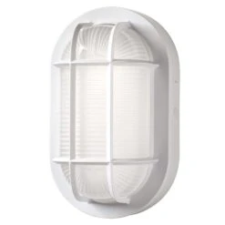 ETI TwistFit White Switch LED Bulkhead Light