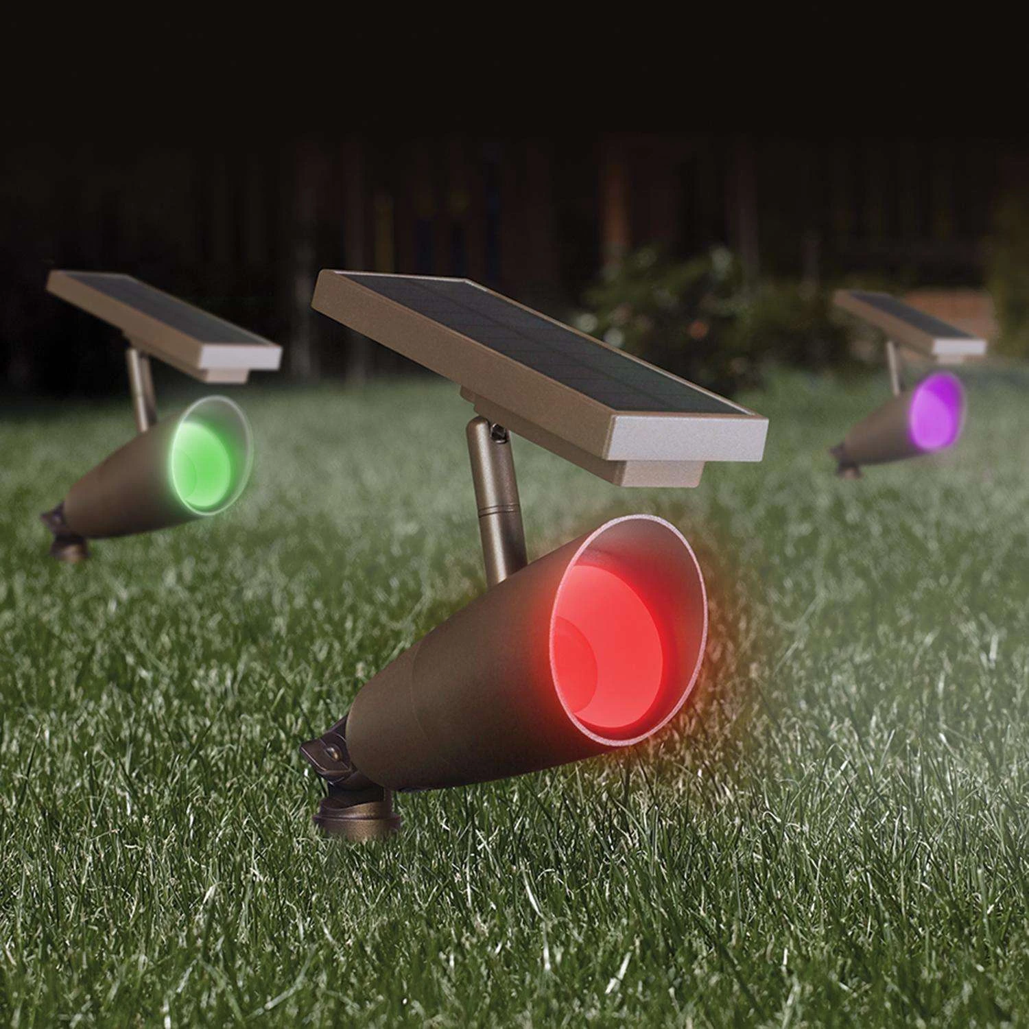 Feit OneSync Bronze Solar Powered/Remote 100 W LED Spotlight 2 Pk - Image 8