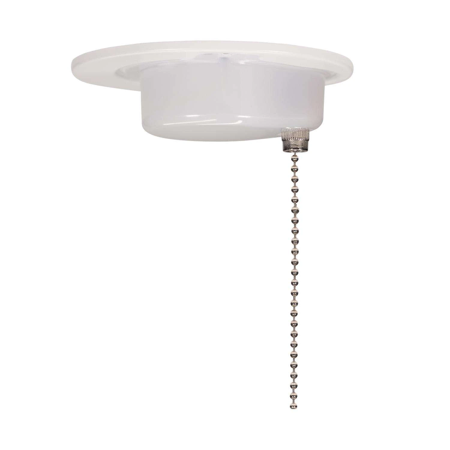 ETI 1.76 In. H X 4.72 In. W X 4.72 In. L White Ceiling Light - Image 5