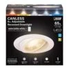 Feit LED Retrofits White 7 In. W Aluminum LED Canless Recessed Downlight 65 W