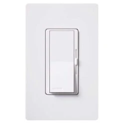 Lutron Diva White 600 W 3-Way Dimmer Switch 1 Pk