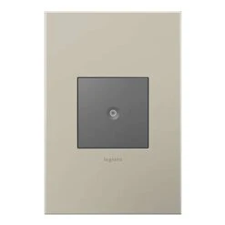 Legrand Adorne 15 Amps Push Button Switch Magnesium 1 Pk