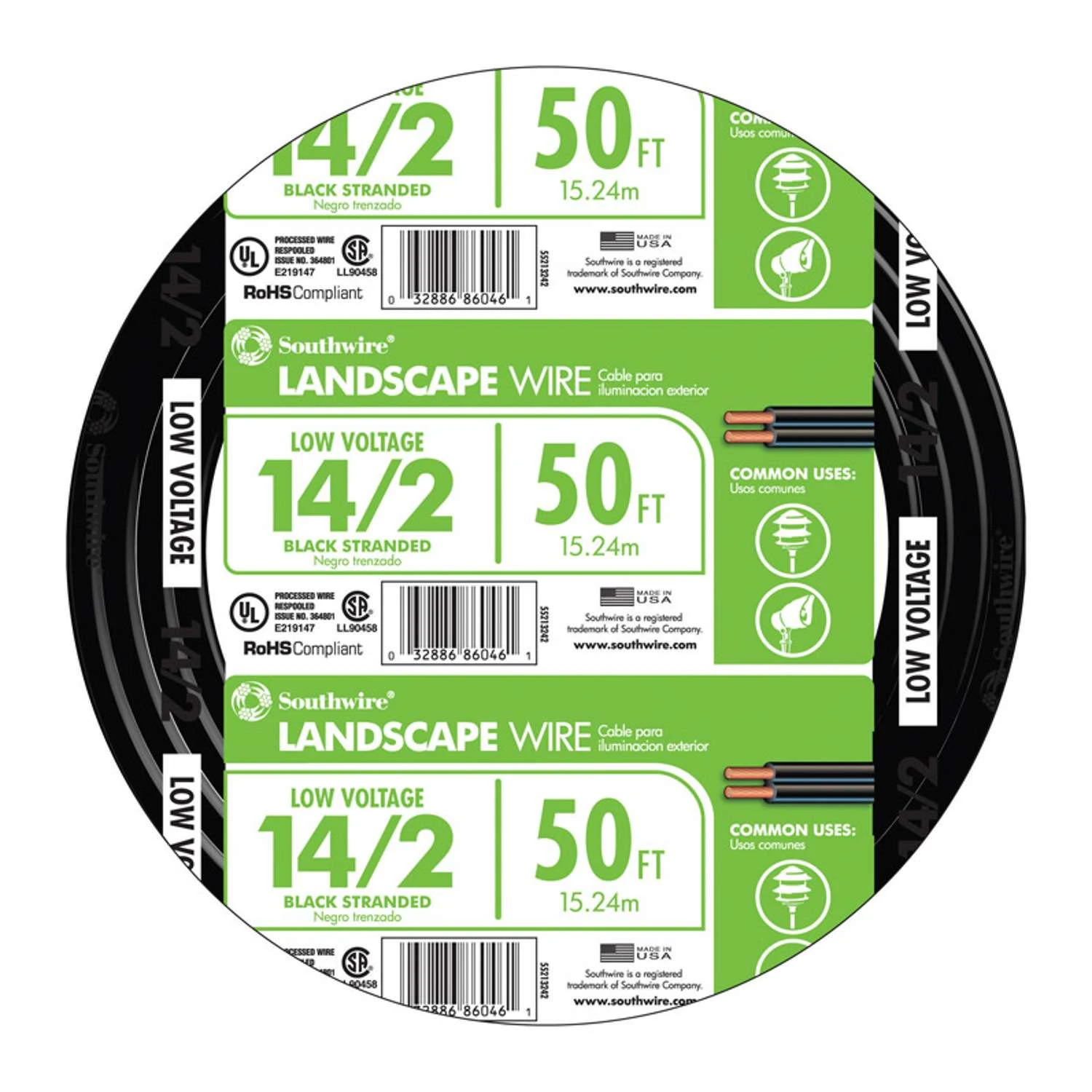 Southwire 50 Ft. L 14 Ga. Landscape Cable