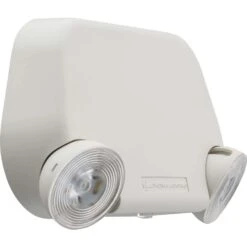 Lithonia Lighting Switch Hardwired LED White Emergency Light