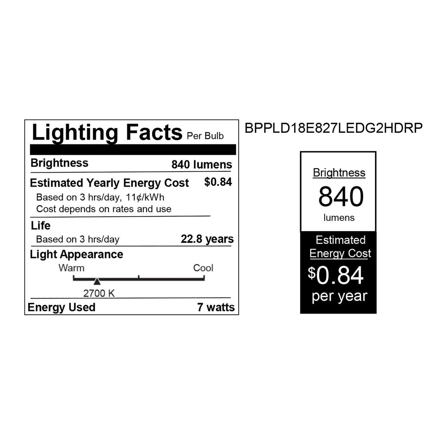 Feit LED Linear PL G24Q-2 LED Light Bulb Soft White 18 Watt Equivalence 1 Pk - Image 4
