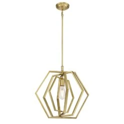 Westinghouse Holly Champagne Brass 1 Lights Pendant Light