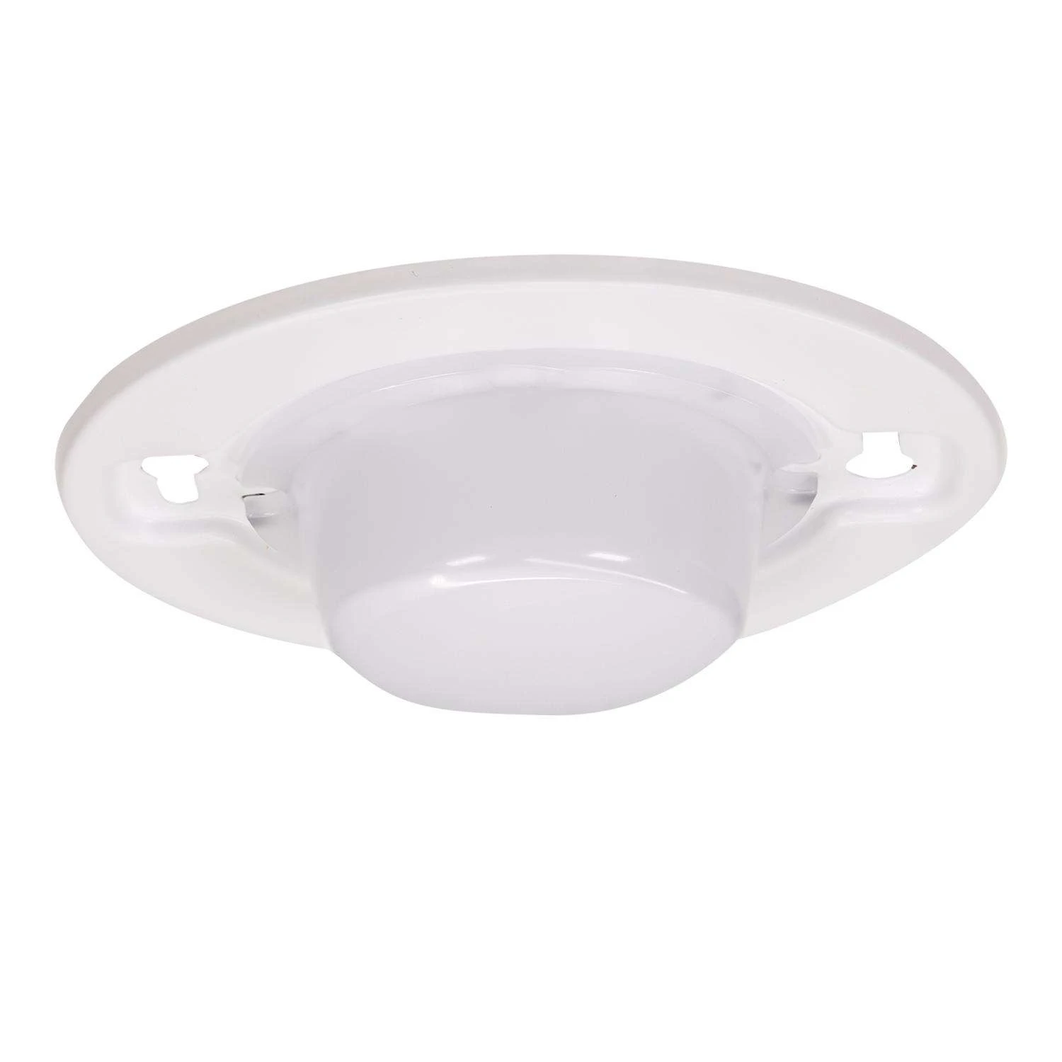 ETI 1.33 In. H X 4.72 In. W X 4.72 In. L White Ceiling Light - Image 3