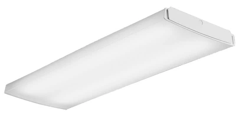 Lithonia Lighting LB 2.75 In. H X 15.5 In. W X 48 In. L White LED Ceiling Light