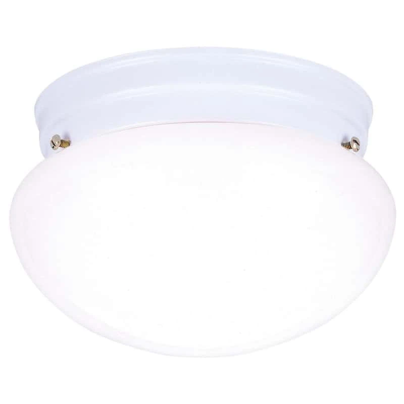 Westinghouse 5 In. H X 8.75 In. W X 8.75 In. L White Ceiling Light