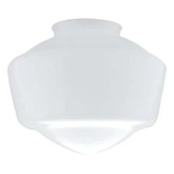 Westinghouse Schoolhouse White Glass Lamp Shade 1 Pk