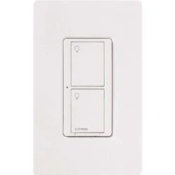 Lutron Caseta 5 Amps Single Pole Wireless Rocker Switch White 1 Pk