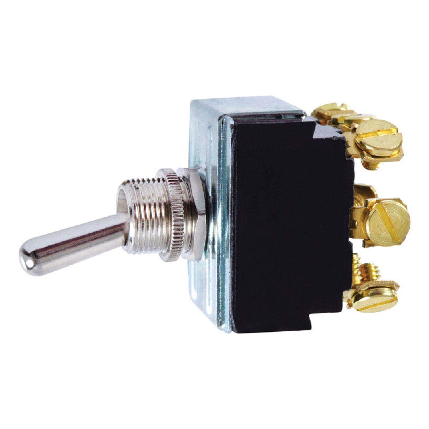 Jandorf 15 Amps Three Pole Toggle Power Tool Switch Silver 1 Pk