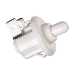 Jandorf 0.2 Amps Single Pole Momentary Appliance Switch White 1 Pk