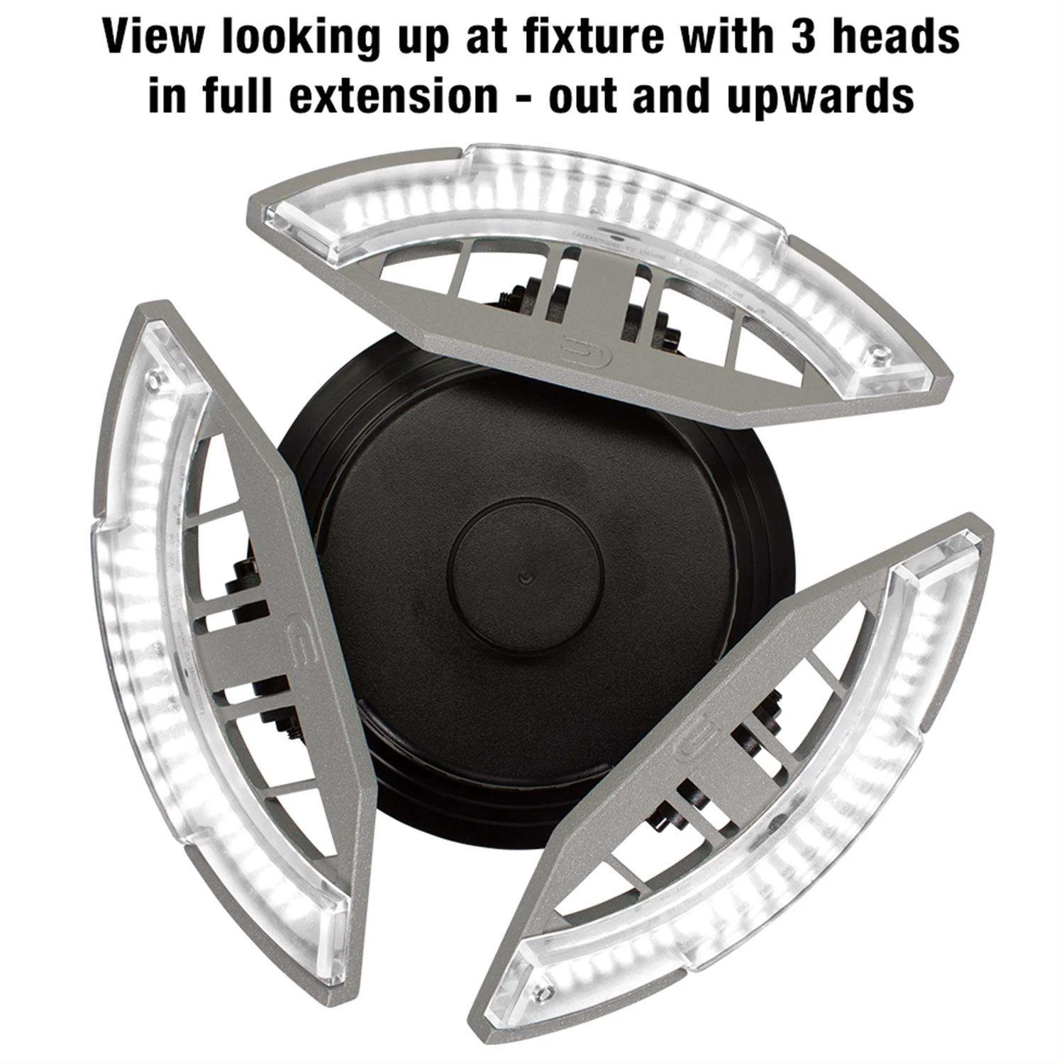 ETI 3-Panel Folding E26 (Medium) LED Bulb Bright White 40 Watt Equivalence 1 Pk - Image 5