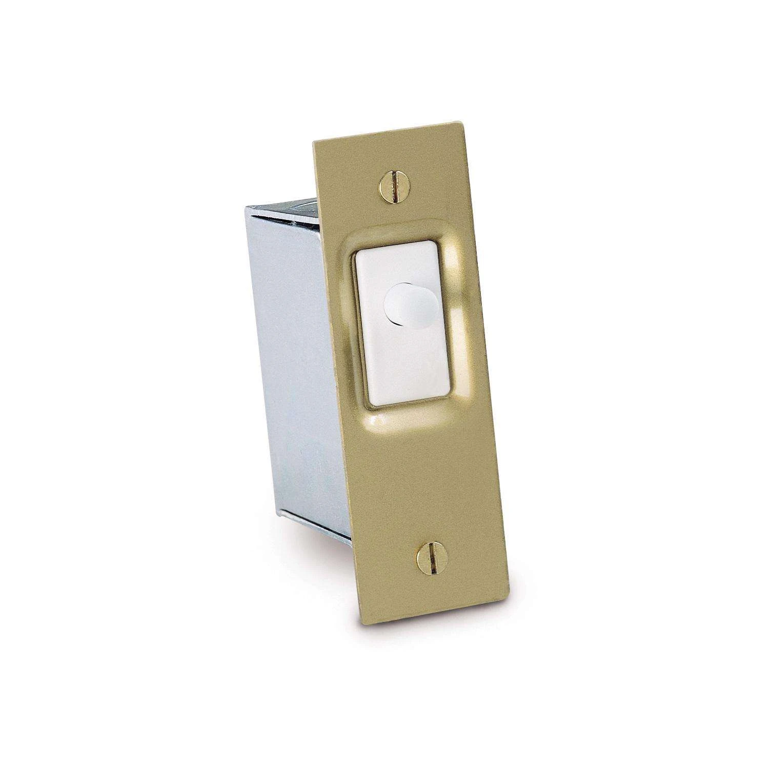 Gardner Bender 10 Amps Single Pole Doorbell Door Jam Switch White 1 Pk - Image 2