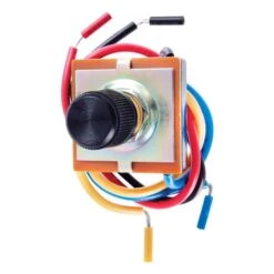 Jandorf 13 Amps Single Pole Rotary Appliance Switch Black/Silver 1 Pk