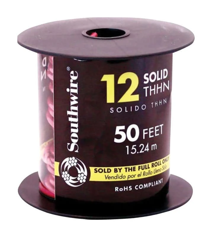Southwire 50 Ft. 12/1 Solid THHN Building Wire - Image 2