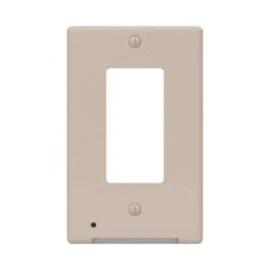 Westek LumiCover Almond 1 Gang Plastic Decorator Nightlight Wall Plate 1 Pk