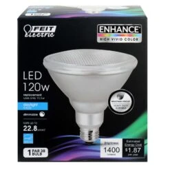 Feit Enhance PAR38 E26 (Medium) LED Bulb Daylight 120 Watt Equivalence 1 Pk