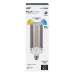 Feit LED Cylinder E26 (Medium) LED Bulb Color Changing 300 Watt Equivalence 1 Pk