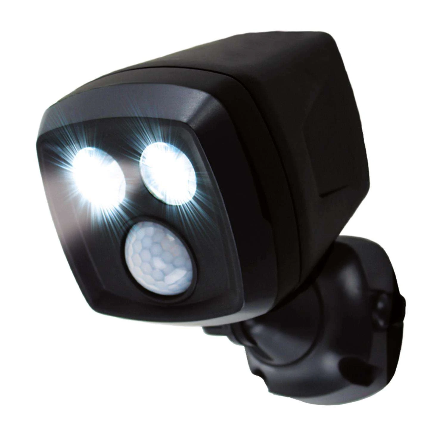 Handy Brite Motion-Sensing Battery Powered LED Black Spotlight - Image 2