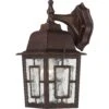 Nuvo Banyon Textured Bronze Switch Incandescent Lantern Fixture