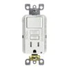 Leviton SmartlockPro 15 Amps 125 V White GFCI Outlet 5-15R 1 Pk