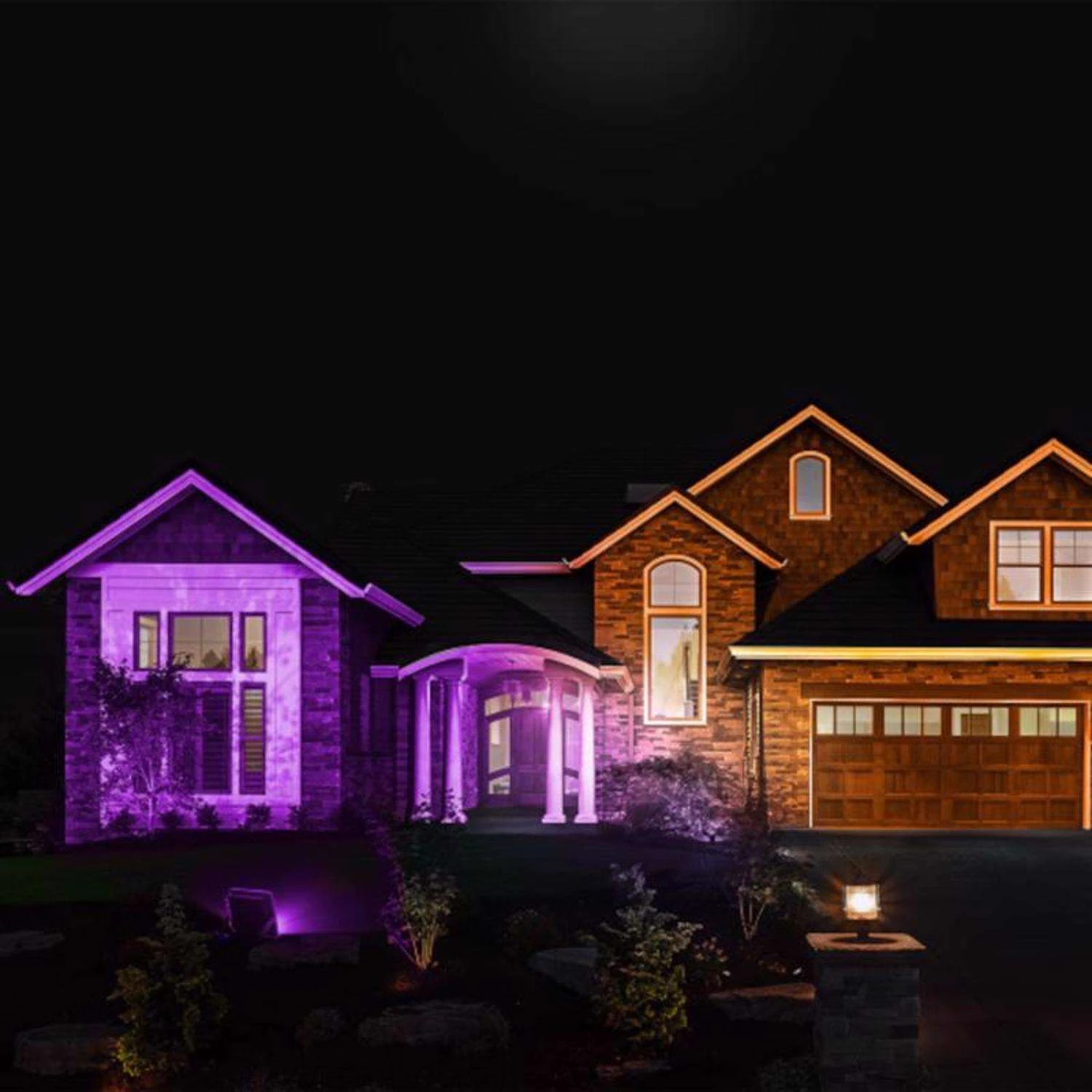 Feit Color Caster Black Plug In/Remote 30 W LED Floodlight 1 Pk - Image 4