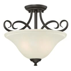 Westinghouse Dunmore 12.32 In. H X 14.49 In. W X 14.49 In. L Ceiling Light
