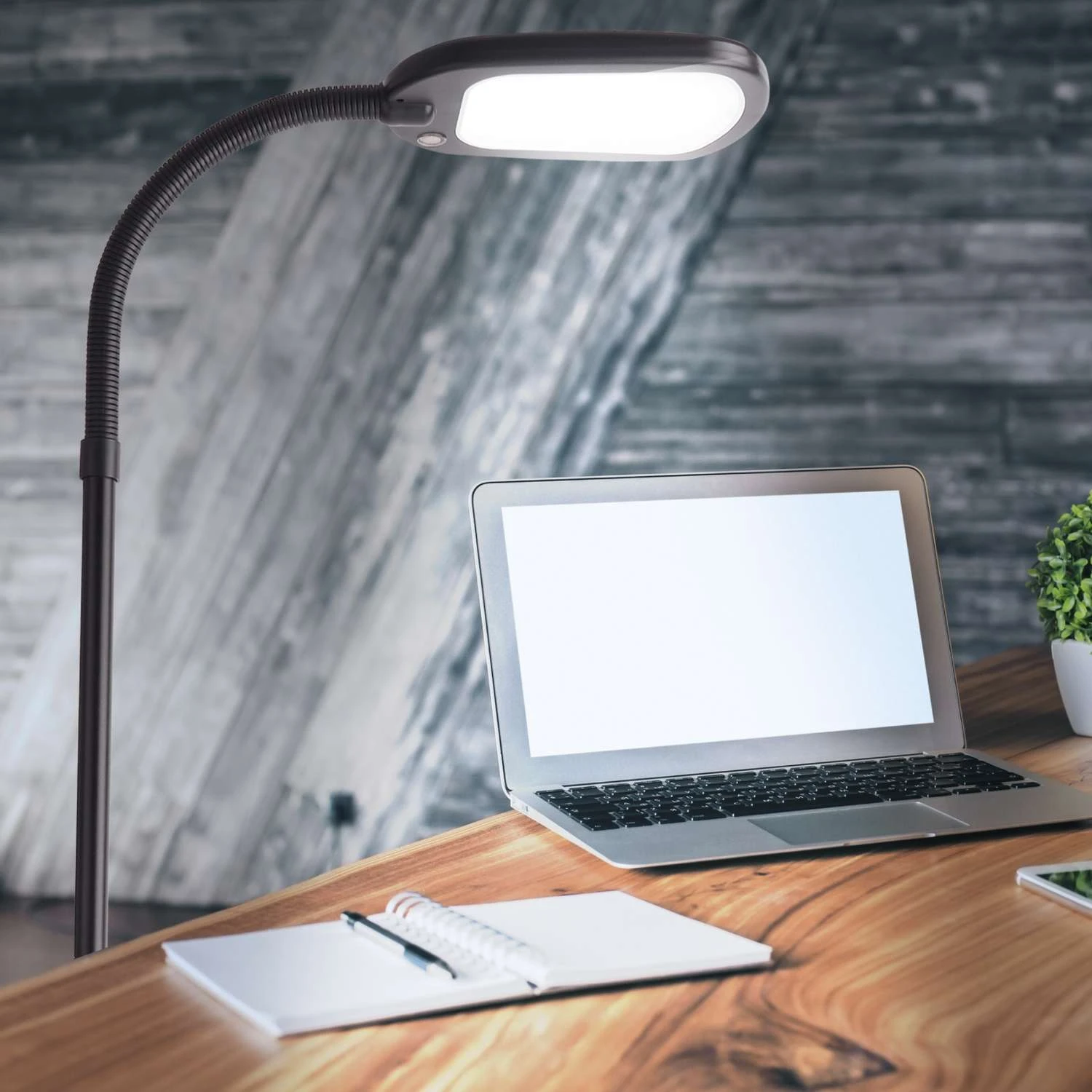 Newhouse Lighting Apollo 52 In. Black Floor Lamp - Image 4