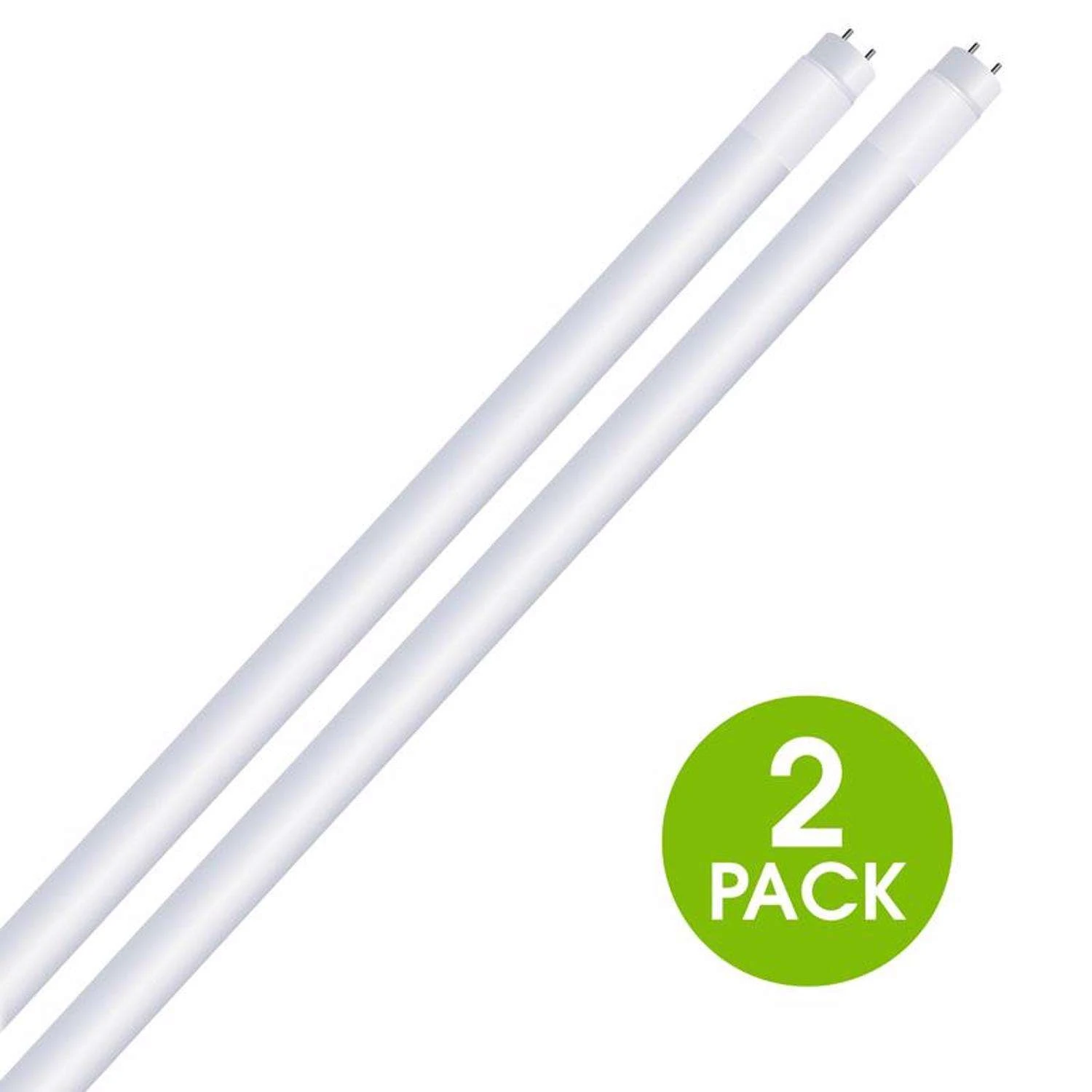 Feit Plug & Play T8 Warm White 47.8 In. G13 Linear LED Bulb 32 Watt Equivalence 2 Pk - Image 2
