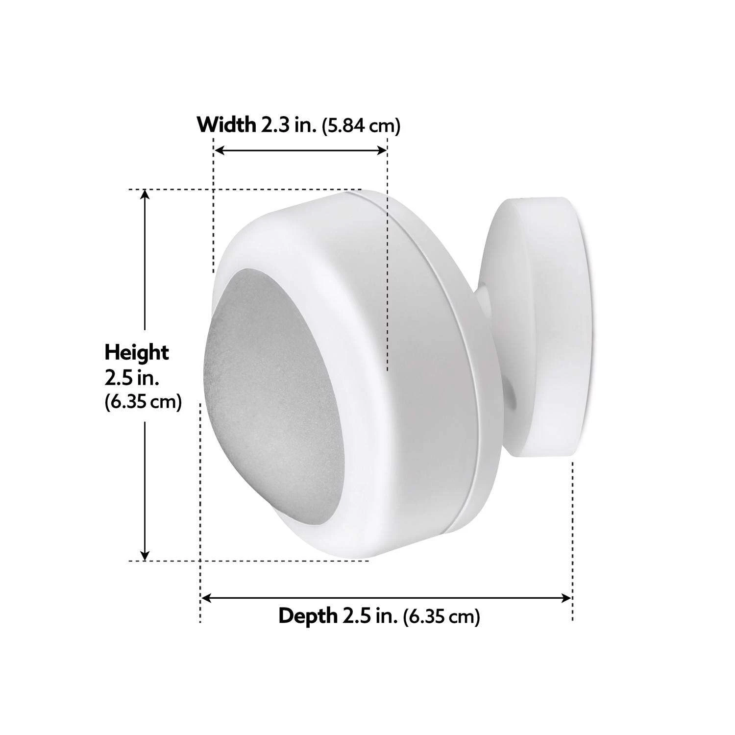 Feit Smart Home Motion-Sensing Battery Powered LED White Smart-Enabled Replacement Motion Sensor - Image 3