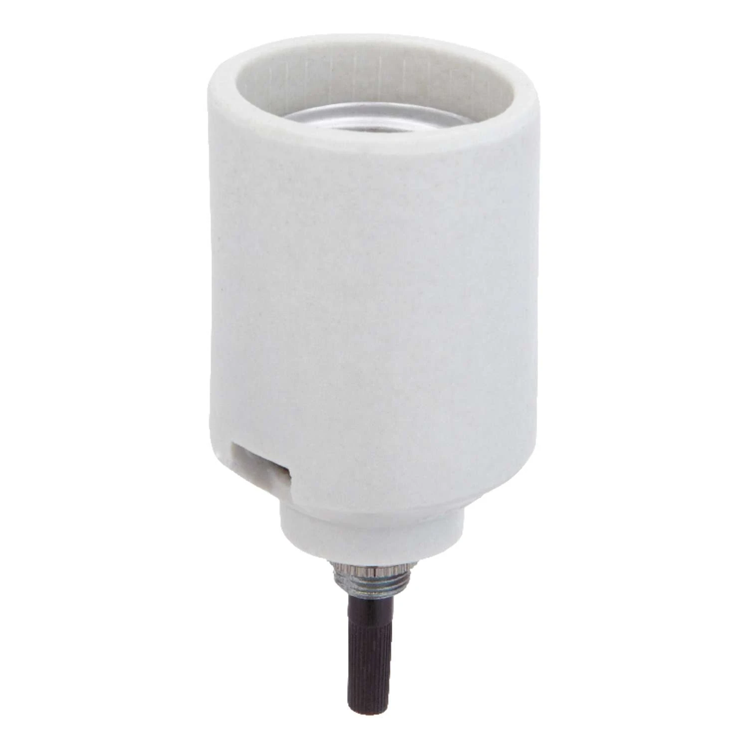 Jandorf Porcelain Medium Base Bottom Turn Knob Socket 1 Pk
