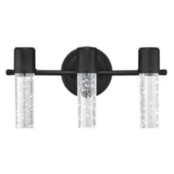 Westinghouse Cava 3-Light Matte Black Wall Sconce