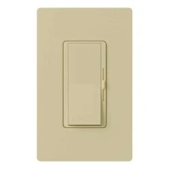 Lutron Diva Ivory 600 W Slide Dimmer Switch 1 Pk