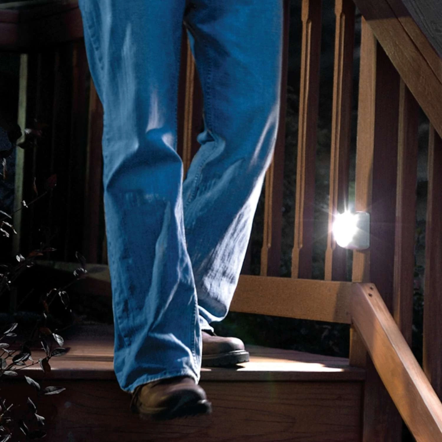 Mr. Beams Motion-Sensing Battery Powered LED White Stair Light - Image 6