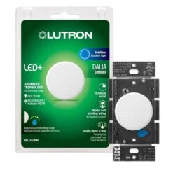 Lutron Dalia Single Pole 3-Way Dimmer Switch White 1 Pk
