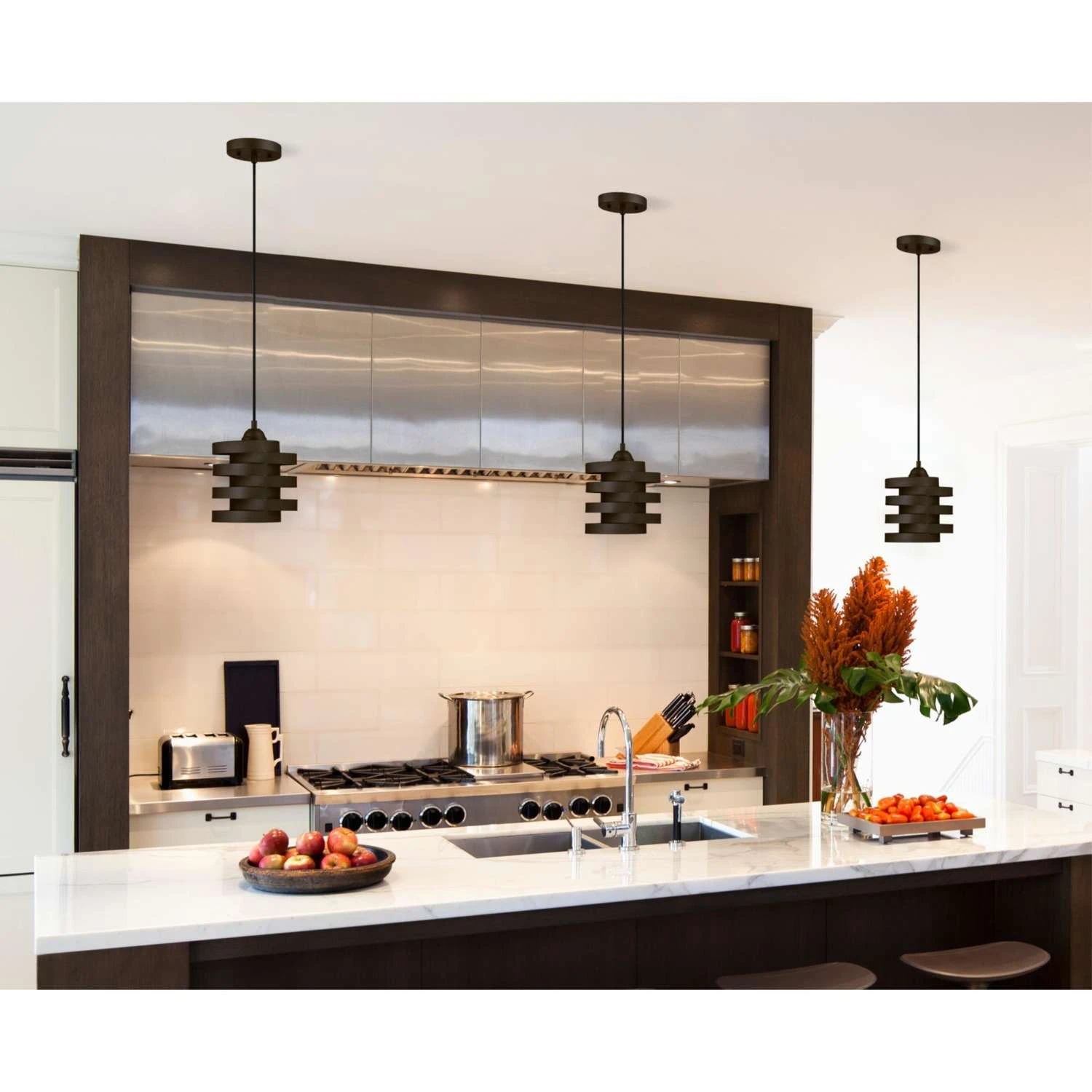 Westinghouse Charlize Oil Rubbed Bronze 1 Lights Mini Pendant Light - Image 2