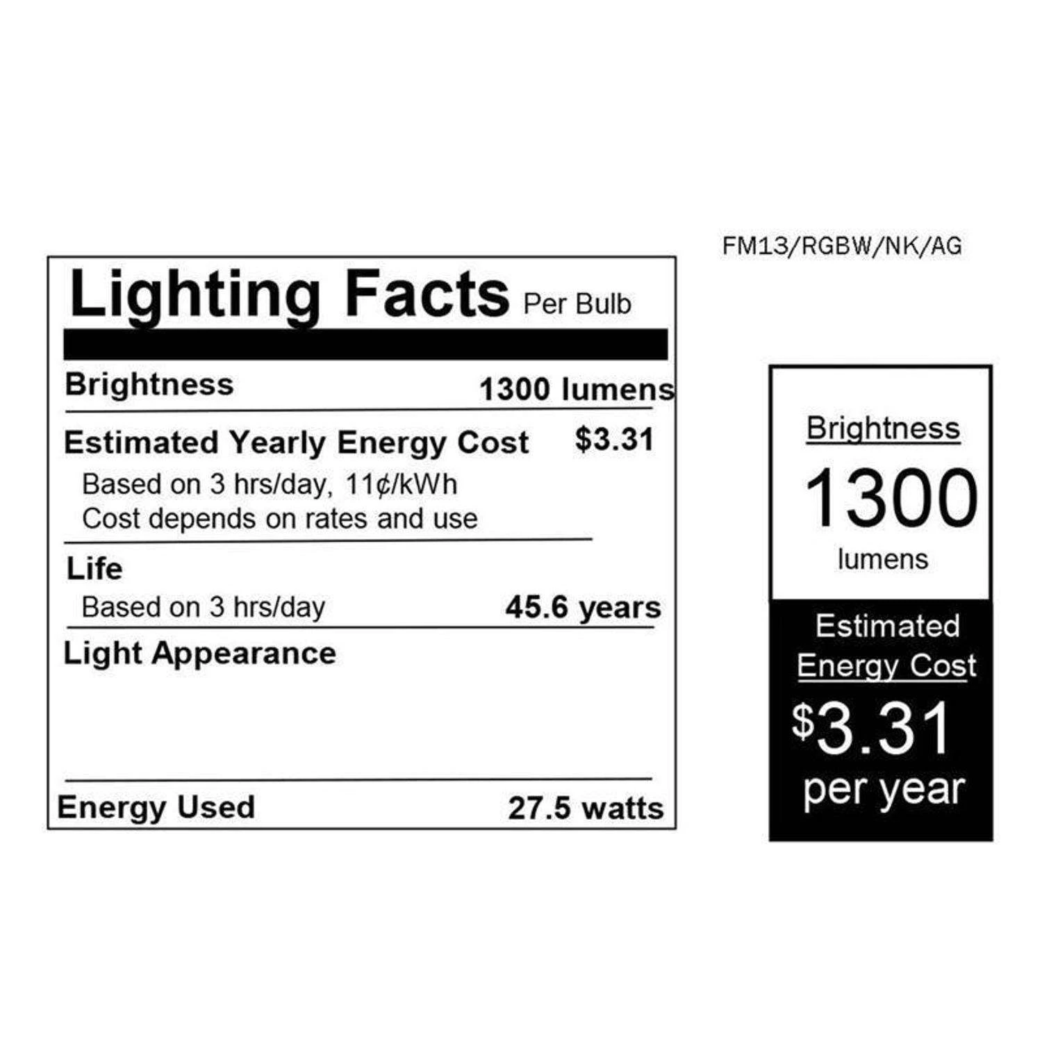 Feit Smart Home 3 In. H X 13 In. W X 13 In. L Nickel Smart-Enabled Ceiling Fixture - Image 7