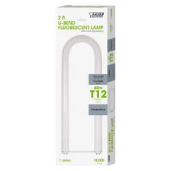 Feit Legacy Bulbs 40 W T12 7.3 In. D X 22.8 In. L Fluorescent Bulb Cool White U-Bend 4100 K 1 Pk